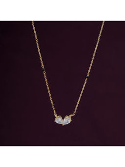 Palmonas - 925 Sterling Silver White Stone Shimmery Bliss Mangalsutra for Womens