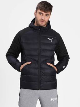 Puma - Flex Padded Regular Fit Mens Black Jacket