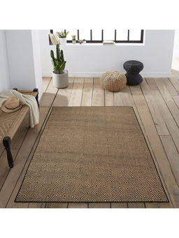 Saral Home - Black Jute carpet - 120x180 cm
