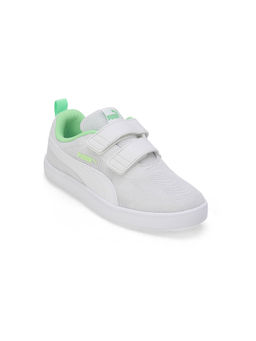 Puma - Court flex v2 Mesh V Pre-School Kids Grey Sneakers