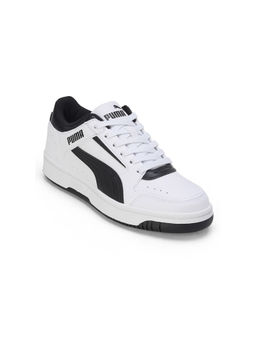 Puma - Rebound JOY Lo Jr Kids White Sneakers