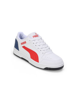Puma - Rebound JOY Lo Jr Kids White Sneakers