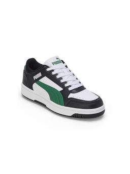 Puma - Rebound JOY Lo Jr Kids White Sneakers