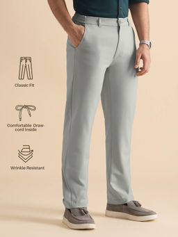 The Souled Store - Super Steel Men Casual Trouser