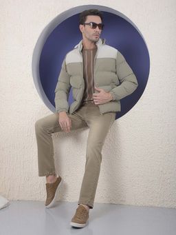 CRIMSOUNE CLUB - Men's Brown Straight Jeans