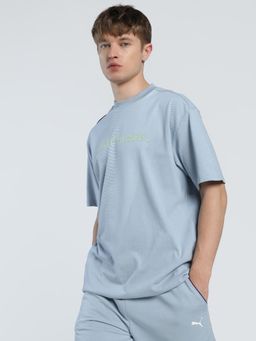 Puma - Bmw M Motorsport Lifestyle Relaxed Fit Logo Mens Blue T-Shirt