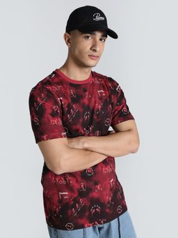 Puma - Premium Ess Aop Mens Multi-Color T-Shirt