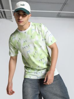 Puma - Premium Ess Aop Mens Multi-Color T-Shirt