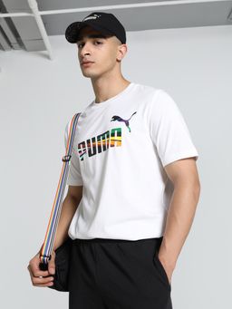 Puma - Love United Mens White T-Shirt