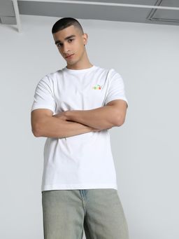 Puma - Graphics Back Mens White T-Shirt