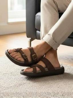 Koblerr - Brown Men's Casual Sandals