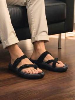 Koblerr - Black Men's Casual Sandals