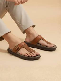 Koblerr - Men's Casual Tan Sandals