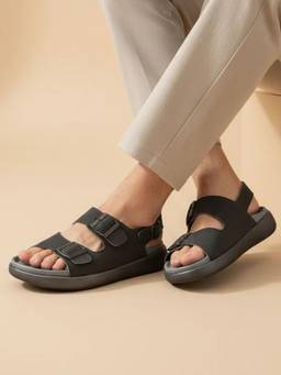 Koblerr - Black Men's Casual Sandals