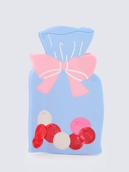 Pomelo - Candy Bag Aesthetic Resin Hair Clip with Pastel Bow and Fruits