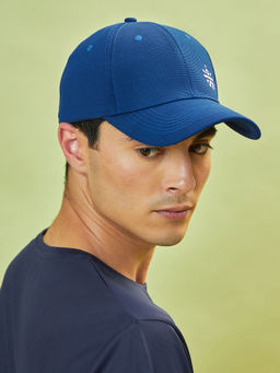 CULT - Unisex Printed Velcro Closure Sports Blue Cap