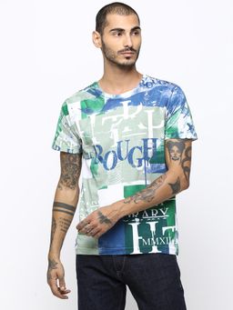 Huetrap - Mens Multi-colour Short Sleeve T-Shirt