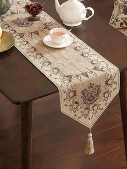 Kuber Industries - Velvet Table Runner (72 x 12 Inches)