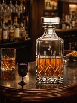 Smokey Cocktail - Opera Crystal Whisky Decanter