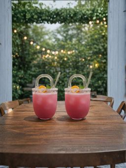 Smokey Cocktail - Handbag Shaped Cocktail Glass – Set Of 2 (Small) (Pack Of 2)