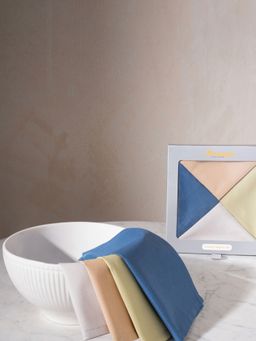 Maspar - 100% Cotton Soft & Absorbent Cocktail Napkins (Pack Of 8)