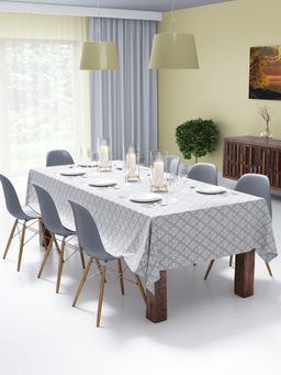 BIANCA - Premium Printed Cotton Dining Table Cloth (1.4 x 2 Inches)