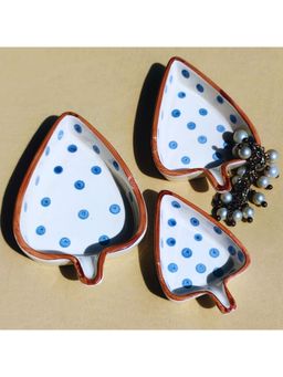 TheYUGO - Bobby Print Patta Platters (Pack Of 3)