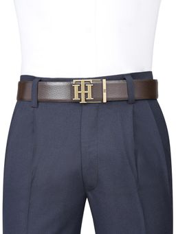 Tommy Hilfiger - Men Solito Reversible Belt - Brown & Navy Blue