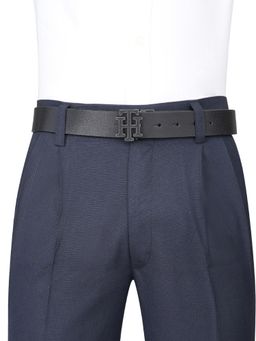 Tommy Hilfiger - Men Nicholls Reversible Belt - Black & Navy Blue