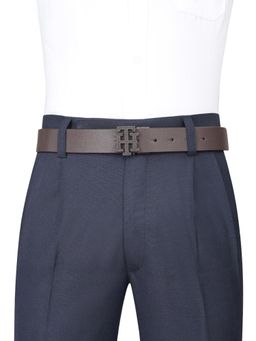 Tommy Hilfiger - Men Nicholls Reversible Belt - Brown & Black