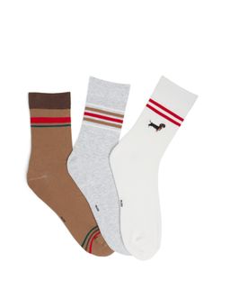 Aldo - Multi-Color Men Socks (Pack of 3)