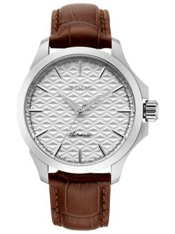 Titan - Infinium Automatic Analog 3 White Round Dial Watch ( 10077SL05 ) (M)