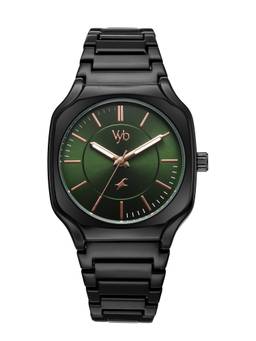Fastrack - Vyb Maverick Quartz Analog 3 Green Round Dial Watch ( FV30022NM02W ) (M)