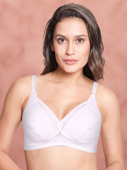 Shyaway - Bright White Front Open Nursing Bra