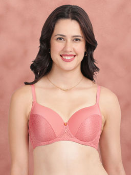 Shyaway - Glow Half Lace Padded Wired Bra