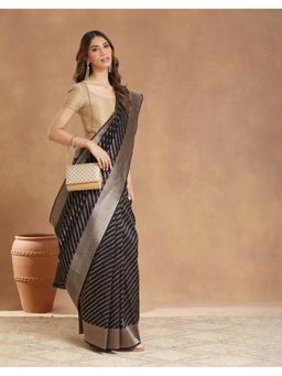 Fabindia - Gold Silk Blend Clutch with Detachable Chain (M)