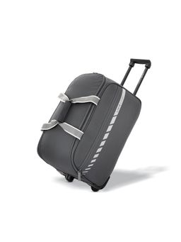 Lavie Sport - Unisex Pluto 45L Wheel Duffle Bag -Grey (Small)