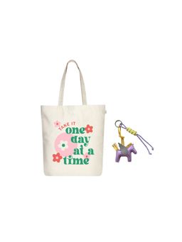 EcoRight - Unisex Canvas Tote Bag With Bags Charm-Blooming And Lumi