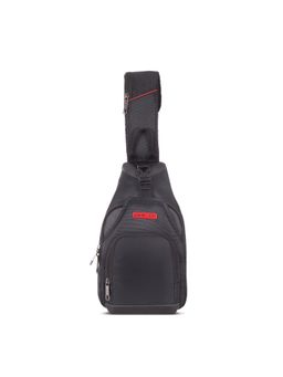 Lavie Sport - Atmos Chest Strap Crossbody Bag (Black) (Small)