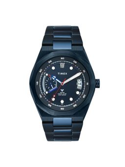 Timex - Vector Blue Round Dial Analog Men Watch - TWEG31002 (M)