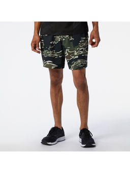 New Balance - Multi-Color Polyester Camouflage Shorts