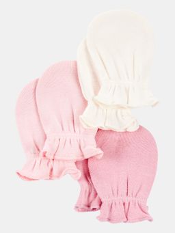 Carter's - Baby Girl Multi-Color Mittens (Pack of 3)
