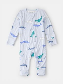 Carter's - Baby Boy Blue Whale Sleepsuit