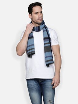 Alvaro Castagnino - Mens Viscose Blue Muffler