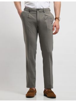 Arrow Newyork - Mens Dobby Hudson Regular Fit Trousers