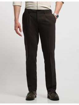 Arrow Newyork - Mens Dobby Hudson Regular Fit Trousers