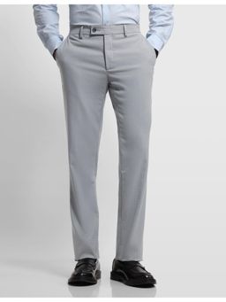 Arrow - Mens Dobby Hudson Regular Fit Trousers