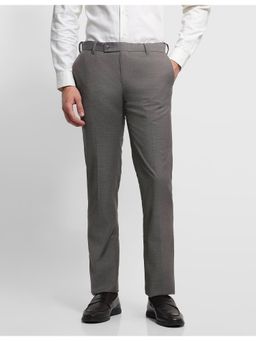 Arrow - Mens Dobby Hudson Tailored Fit Trousers