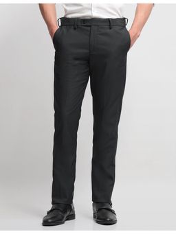 Arrow - Mens Textured Hudson Tailored Fit Trousers