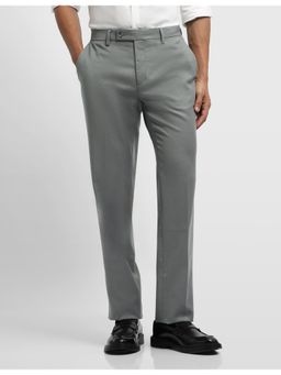 Arrow - Mens Dobby Hudson Regular Fit Trousers